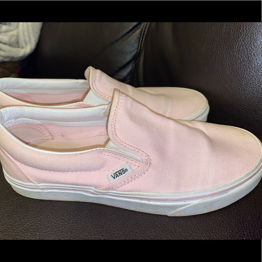 Pink slip on Vans